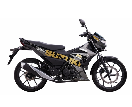 Suzuki Raider 150 xám đen new